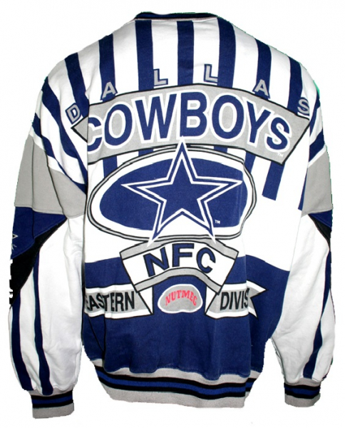 Nutmeg Dallas Cowboys Sweatshirt NFL American Football men's XL