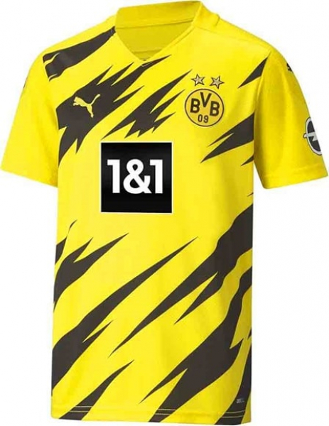 Puma Borussia Dortmund Trikot 11 Marco Reus 2020/21 BVB 1&1 1und1 Kinder S/M = 140 cm