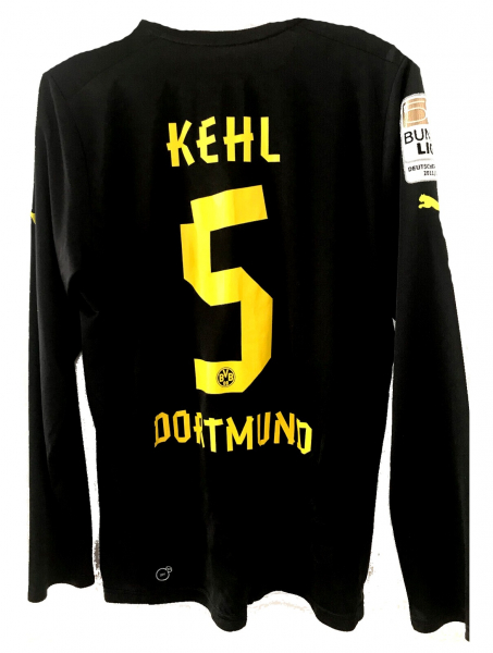 Puma Borussia Dortmund Trikot 5 Sebastian Kehl 2012/13 BVB Schwarz matchworn Herren M