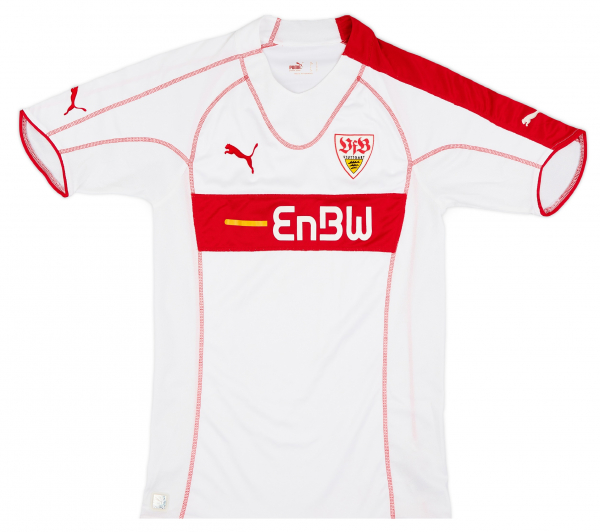 Puma VfB Stuttgart jersey 33 Mario Gomez 2005/06 Enbw white home men's XXL/2XL