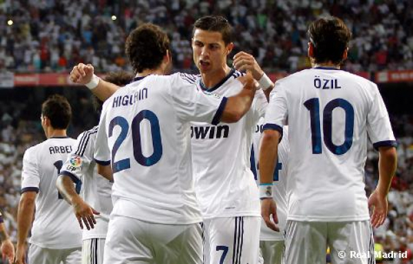 Adidas Real Madrid Trikot 20 Gonzalo Higuain 2012/13 bwin Herren L