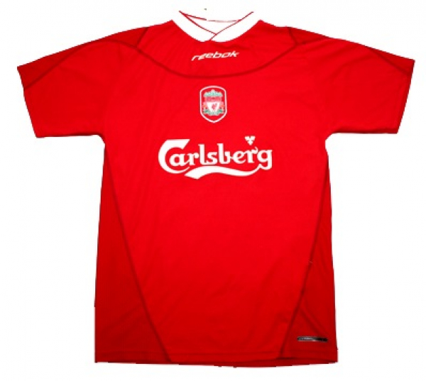 Reebok FC Liverpool Trikot 10 Michael Owen 2002-2004 Carlsberg Herren S