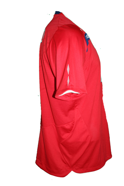 Umbro Inglaterra camiseta 4 Steven Gerrard 2008 - 2010 rojo senor XL