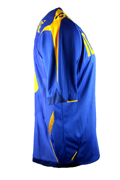 Umbro Schweden Trikot 10 Zlatan Ibrahimovic Euro 2008 Auswärts Blau Herren L