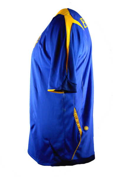 Umbro Schweden Trikot 10 Zlatan Ibrahimovic Euro 2008 Auswärts Blau Herren L