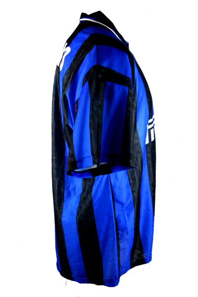 Umbro Inter Mailand Trikot 9 Ivan Zamorano 1996/97 Kurzarm Heim Herren L oder XL