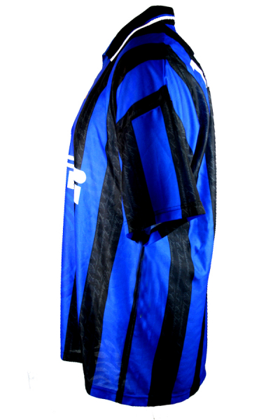 Umbro Inter Mailand Trikot 9 Ivan Zamorano 1996/97 Kurzarm Heim Herren L oder XL