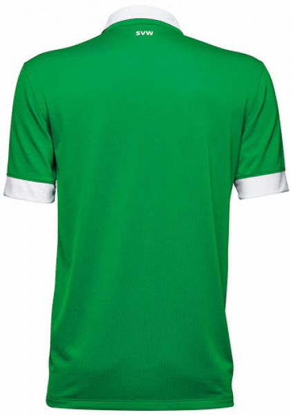 Nike SV Werder Bremen Trikot 2014/15 heim grün-weiß Wiesenhof Herren L