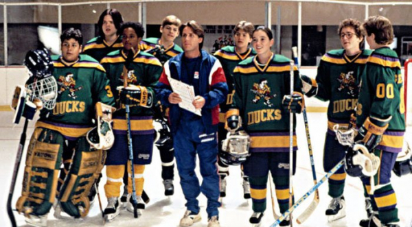 Anaheim Mighty Ducks Camiseta 66 Gordon Bombay NHL película verde nuevo senor S/M/L/XL/XXL/XXXL