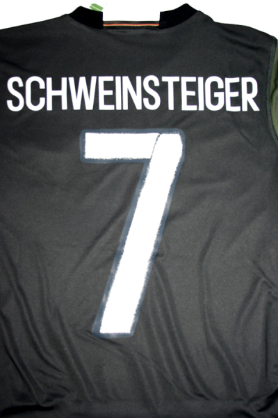 Adidas Deutschland Trikot 7 Bastian Schweinsteiger Euro 2016 DFB Auswärts Grau Herren S