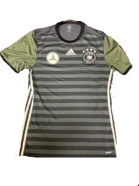 Adidas Alemania match worn camiseta 2016 7 Schweinsteiger Mercedes adizero vive la mannschaft DFB senor L - 7