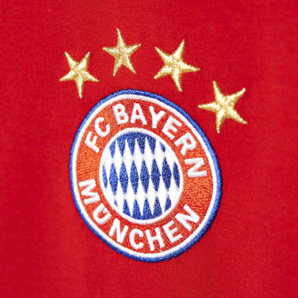 Adidas FC Bayern München Trikot 1976/78 Retro Heim Graphic rot retro T-shirt Herren M oder XL