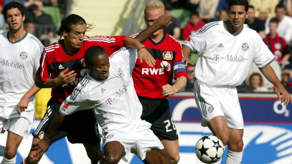Adidas FC Bayern München Trikot 13 Michael Ballack 2002/03 Weiß Herren L/XL/XXL