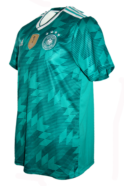 Adidas Deutschland Trikot WM 2018 Auswärts Grün DFB 4 Sterne Herren S/M/L/XL/XXL