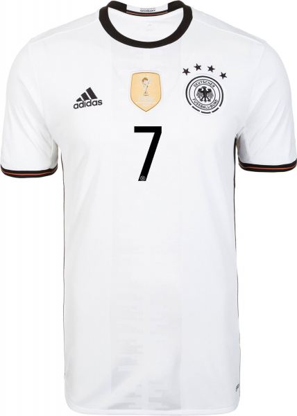Adidas Deutschland Trikot 7 Bastian Schweinsteiger Euro 2016 DFB heim weiß Herren XL