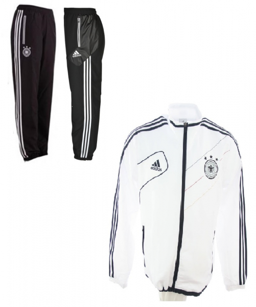 Adidas Alemania Chaqueta 2012 Euro blanco señor L