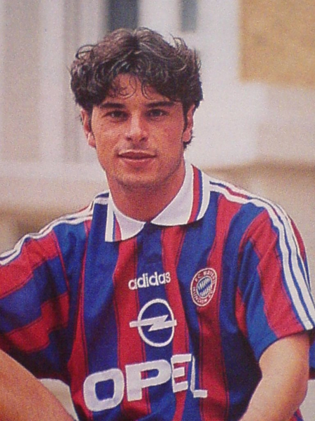 Adidas FC Bayern Munich jersey 14 Ciriaco Sforza 1995/96 Opel men's XXL, 2XL