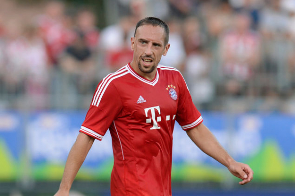 Adidas FC Bayern Munich jersey 7 Franck Ribery 2013/14 red cl winner Triple men's S/M or L & kids 140 cm