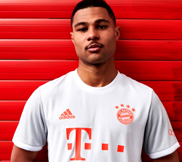 Adidas FC Bayern Munich jersey 2020/21 away white/grey men's L
