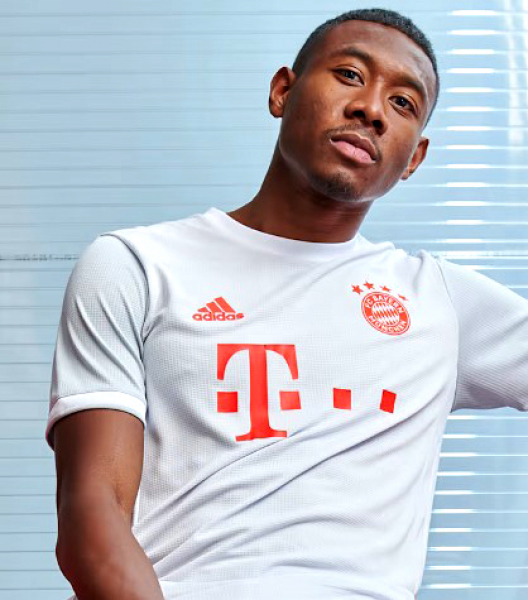Adidas FC Bayern Munich jersey 2020/21 away white/grey men's L