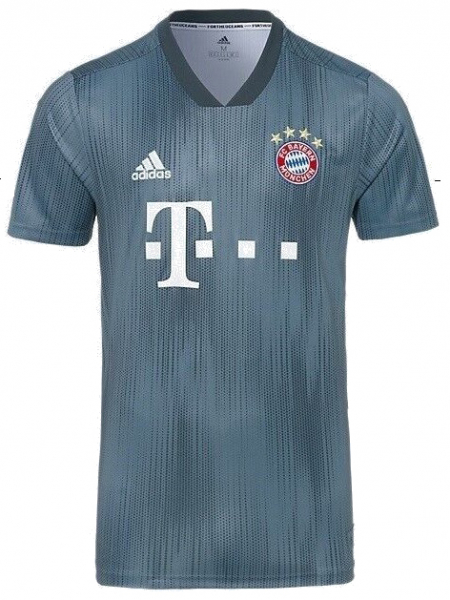 Adidas FC Bayern Munich camiseta 9 Robert Lewandowski 2018/19 away 3rd verde Parley senor M