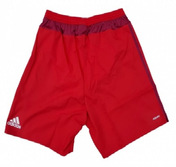 Adidas FC Bayern München Trikothose Shorts Hose 2015/16 heim rot Herren L