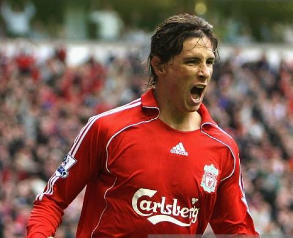Adidas FC Liverpool camiseta 9 Fernando Torres 2006-08 Formotion matchworn jersey senor XL