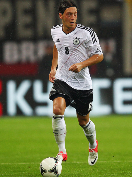 Adidas Deutschland Trikot 8 Mesuf Özil Euro 2012 DFB weiß heim Herren XL