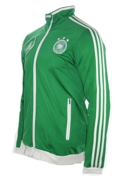 Adidas Deutschland Trainingsanzug Präsentationsanzug Euro 2012 DFB grün schwarz Herren S