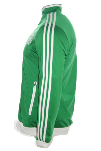Adidas Deutschland Trainingsanzug Präsentationsanzug Euro 2012 DFB grün schwarz Herren S