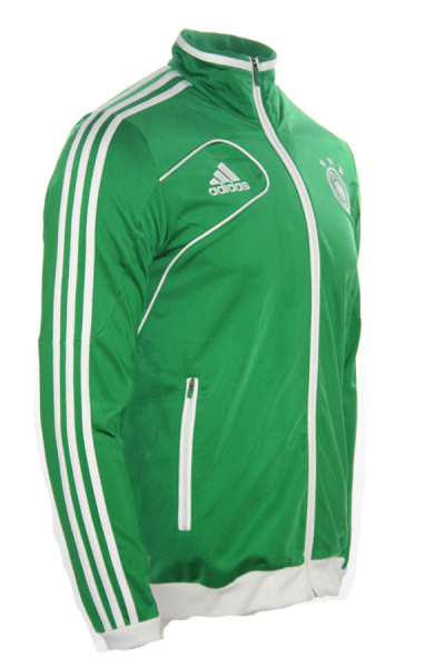 Adidas Deutschland Trainingsanzug Präsentationsanzug Euro 2012 DFB grün schwarz Herren S