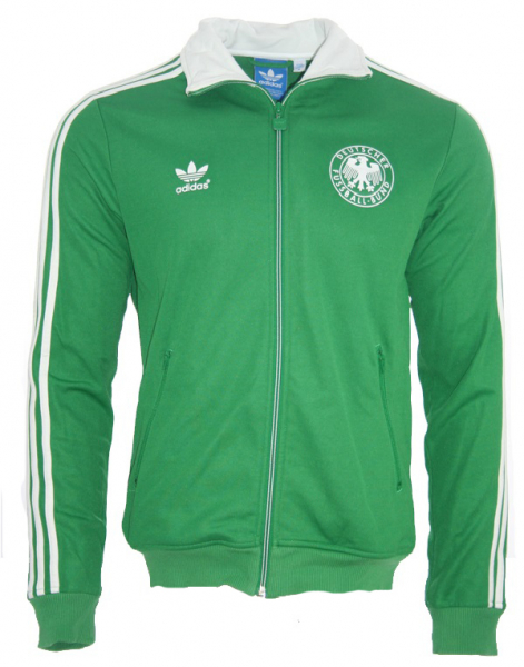 Adidas Alemania chaqueta 2012 Euro verde señor S, M, L XL o XXL/2XL