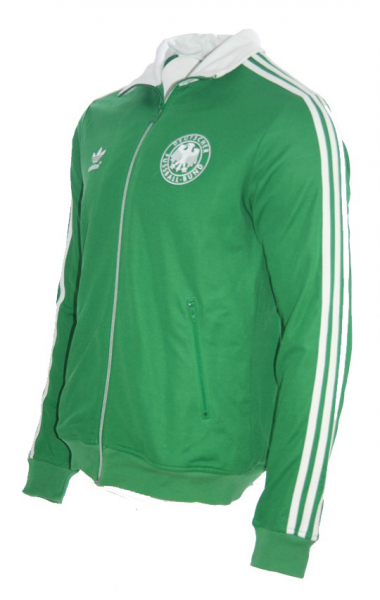 Adidas Alemania chaqueta 2012 Euro verde señor S, M, L XL o XXL/2XL
