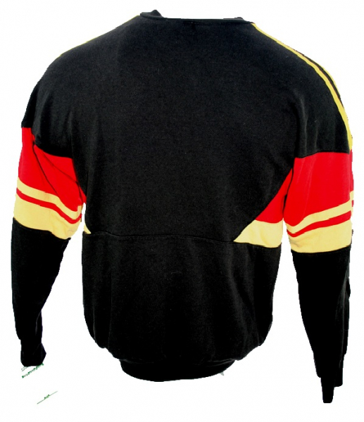 Adidas Deutschland Pullover WM 1986 Trainingssweatshirt Trikot Schwarz DFB Herren M
