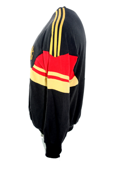 Adidas Deutschland Pullover WM 1986 Trainingssweatshirt Trikot Schwarz DFB Herren M
