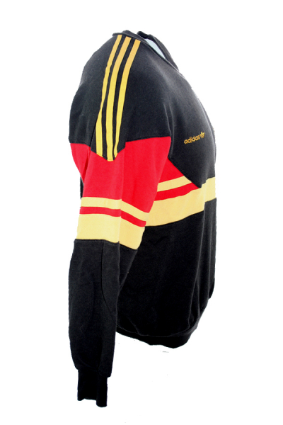 Adidas Deutschland Pullover WM 1986 Trainingssweatshirt Trikot Schwarz DFB Herren M