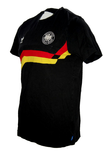 Adidas Deutschland T-shirt Trikot DFB WM 90 1990 Schwarz Herren S/M/L/XL/XXL