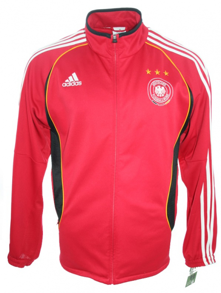 Adidas Alemania chándal chaqueta Copa del Mondo 2006 rojo negro senor XXL = 9 = 198cm