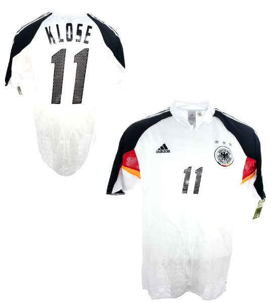 Adidas germany jersey 11 Miroslav Klose DfB Euro 2004 men's XL