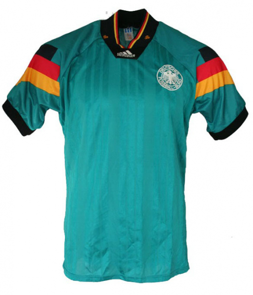Adidas Deutschland Trikot EM 1992 EURO 92 Away Grün DFB Herren S/L/XL