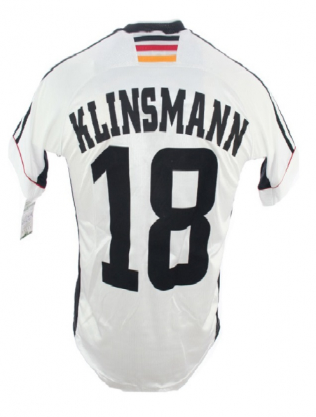 Adidas Deutschland Trikot 18 Jürgen Klinsmann WM 1998 Home DFB Herren L/XL