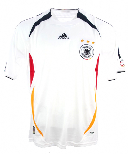 Adidas Germany jersey World Cup 2006 7 Schweinsteiger 11 Klose home DfB white new with tags men's M or L