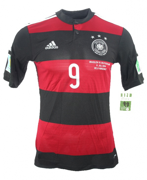 Adidas Alemania camiseta 9 Andre Schürrle copa del mondo 2014 away senor S M o XL y nino164 cm