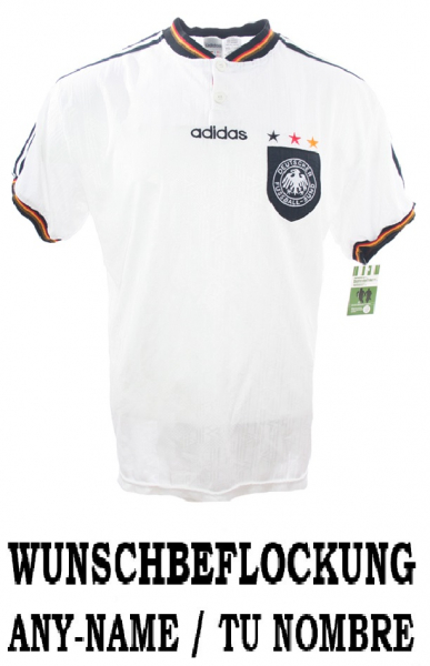 Adidas Deutschland Trikot EM 1996 Euro 96 + Hose DFB weiß Herren S