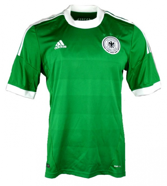Adidas Deutschland Trikot Euro 2012 Away DFB Grün Herren 176cm/S/M/L/XL/XXL/XXXL
