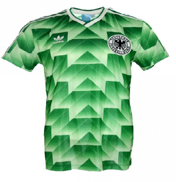 Adidas alemania camiseta copa mundial 1990 verde Away nuevo señor S/M/L/XL/XXL