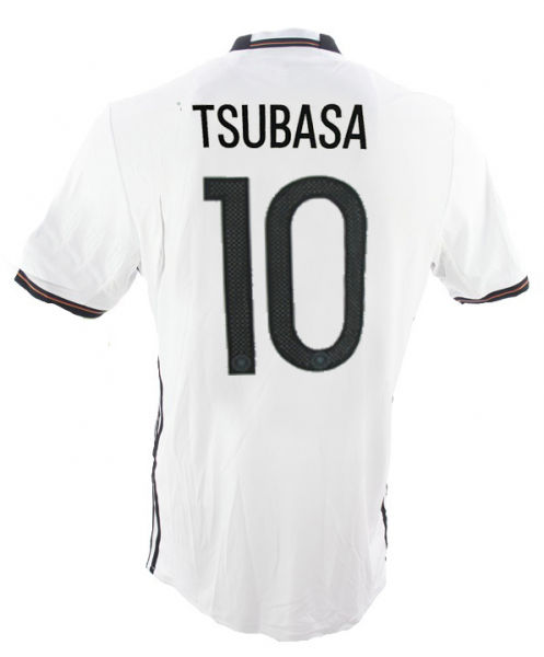 Adidas Alemania camiseta 10 Tsubasa Ozora Captain Euro 2016 blanco senor M