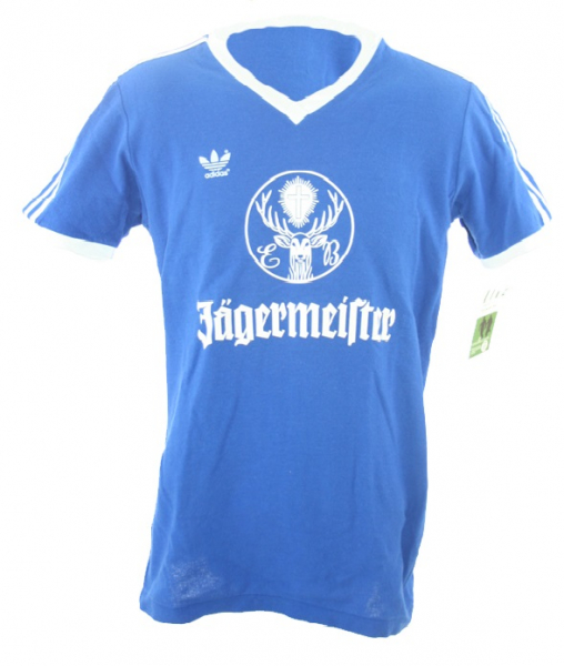 Adidas Eintracht Braunschweig Trikot 1981 Jägermeister Blau Away Herren M (6)