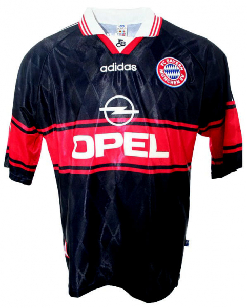 Adidas FC Bayern München Trikot 19 Carsten Jancker 1997/98 Heim Opel Herren XXL/2XL