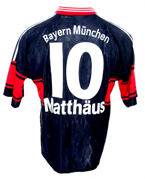 Adidas FC Bayern München Trikot 10 Lothar Matthäus 1997/98 Opel Herren S